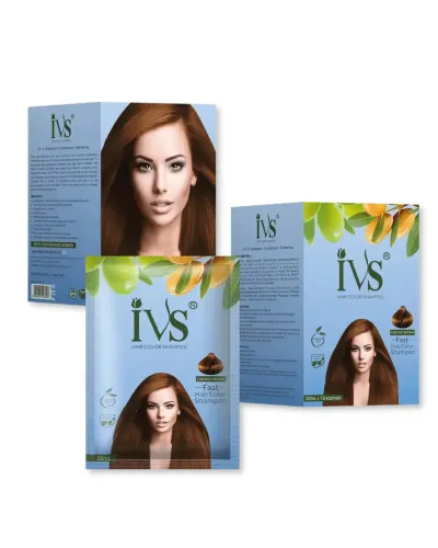Фарба-шампунь iVS Chestnut Brown 30мл 10шт